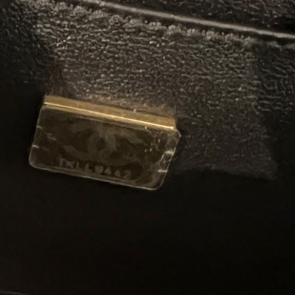 Chanel  Calfskin Quilted Studded Square Vanity Case Black - Picture 14 of 15